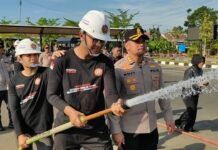 Tingkatkan Kesiapsiagaan, Polres Tanah Bumbu Gelar Apel Siaga Karhutla