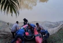 Heboh Dugaan Warga Disambar Buaya di Sungai Karang Bintang, Petugas Gabungan Lakukan Penyelidikan