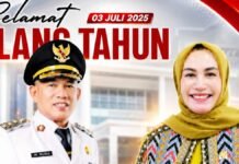 Ketua DPRD Kotabaru Ucapkan Selamat Ulang Tahun ke-58 untuk Bupati Muhammad Rusli Ketua DPRD Kotabaru