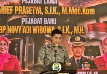 Ketua DPRD Tanah Bumbu Hadiri Acara Kenal Pamit Kapolres, Tegaskan Komitmen Sinergi Ketua DPRD Tanah Bumbu