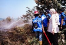 Menteri LH Soroti Keterbatasan Air dalam Penanganan Karhutla Banjarbaru, Sumur Bor jadi Solusi Karhutla Banjarbaru