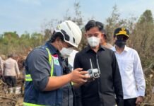 Wapres Tinjau Karhutla di Banjarbaru Kalsel Wapres Tinjau Karhutla