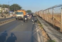 Kecelakaan Bis Tayo dan Motor Terjadi di Depan Bandara Syamsudin Noor Kecelakaan Bis Tayo
