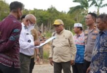Pemkab Kotabaru Siapkan Jalan Tembus Tanjung Serdang untuk Urai Kepadatan Lalu Lintas Jalan Tembus Tanjung Serdang