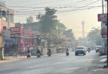 Kualitas Udara Banjarmasin Tidak Sehat, Kabut Asap Masih Terlihat Kualitas Udara Banjarmasin