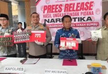 Polisi Gagalkan Peredaran Ratusan Cairan Vape Berisi Narkotika di Tanah Bumbu