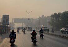 Ribuan Hektare Hutan dan Lahan Terbakar, Banjarbaru Masih Diselimuti Asap asap banjarbaru