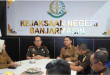 Wali Kota Yamin Silaturahmi ke Kejari Banjarmasin, Perkuat Sinergi Pemerintahan Wali Kota Yamin