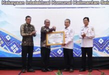 Empat Kekayaan Budaya Kalsel Resmi Dicatat sebagai Kekayaan Intelektual Komunal Kekayaan Intelektual Komunal