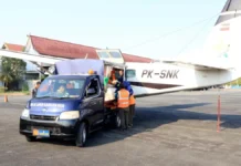 Sempat Terhenti, Pesawat Penyemai Garam di Kalsel Kembali Mengudara Pesawat Penyemai Garam