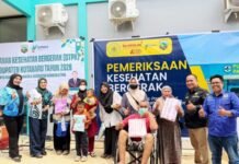 Dinkes Kotabaru Gelar Pelayanan Dokter Spesialis di Pamukan Utara Dinkes Kotabaru