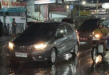 Sekitar 3 Bulan Tanpa Hujan, Akhirnya Banjarmasin Diguyur Hujan Banjarmasin Hujan