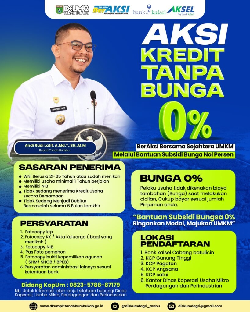 Program Kredit Tanpa Bunga