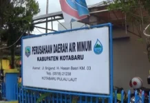 Kemarau Panjang, PDAM Kotabaru dan Bank Kalsel Sediakan 30 Tandon Air Gratis PDAM Kotabaru