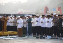 Kemarau Berkepanjangan, Pemkab Kotabaru Gelar Salat Istisqa di Siring Laut Pemkab Kotabaru Salat Istisqa